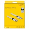HDMI Cable DeLOCK Ultra High Speed 48 Gbps 8K 60 Hz Silver 3m