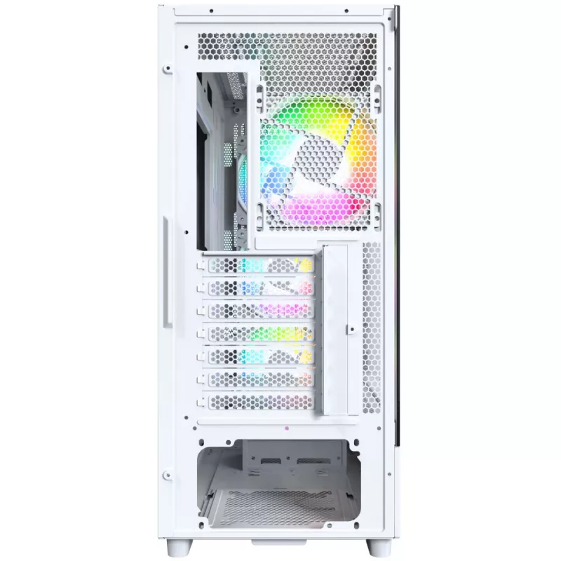 PC Case Montech X5 Midi Tower White ATX 3x140mm Fans