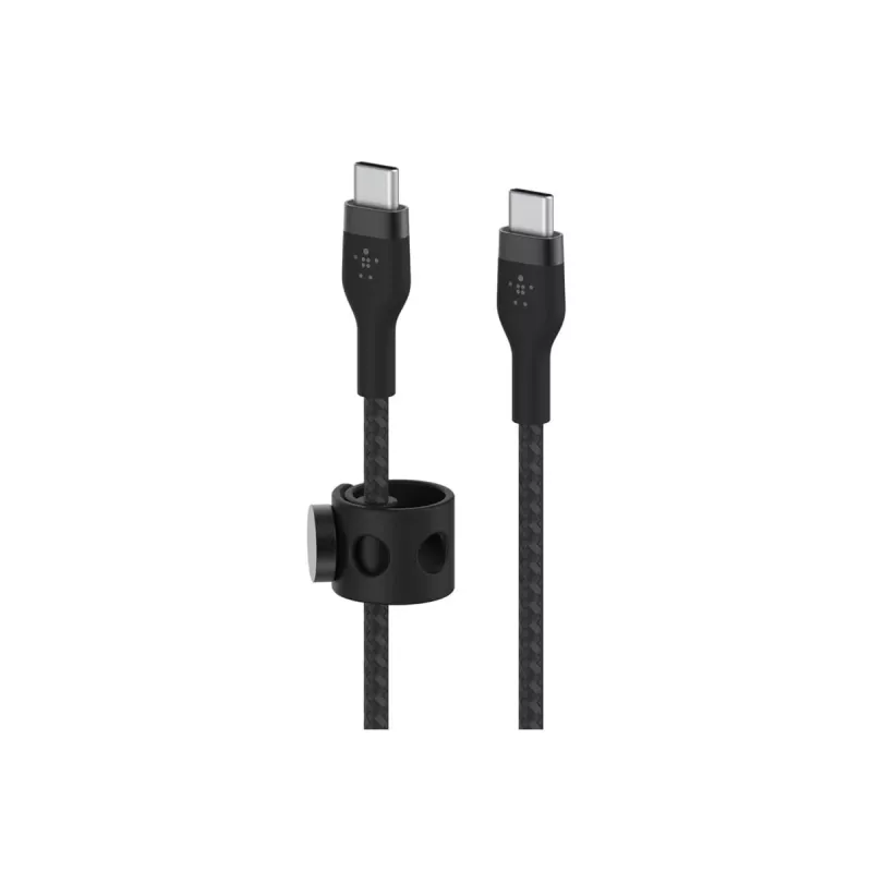 Belkin BOOSTCHARGE PRO Flex USB Cable 3 m USB 2.0 USB C Black (CAB011BT3MBK)