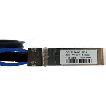 CBO SFP28 Passive DAC Cable 3 m 25 Gbit/s Male-to-Male, model MCP2M00-A003E30L-BL