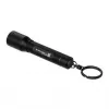 Keychain flashlight Ledlenser P3 Black — compact aluminium LED torch, AAA, up to 130 lm, IP54, 3 power levels