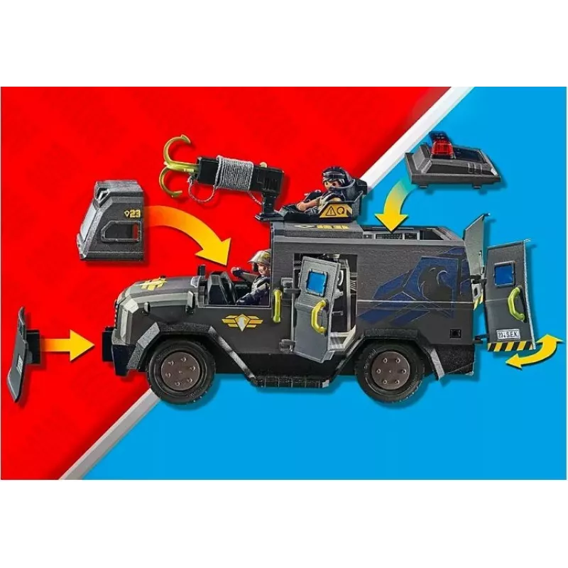Action/Adventure Playset Playmobil City Action 71144 Multicolour 5-10 years