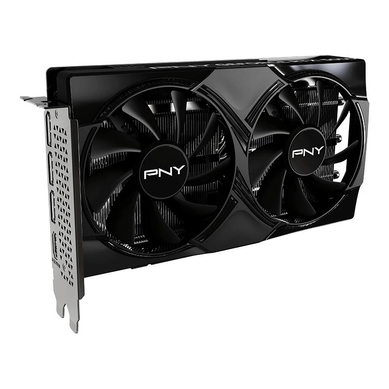 Graphics card PNY GeForce RTX 5050 — 8 GB GDDR6, 2317 MHz, 128-bit, PCIe x8 5.0, dual-fan cooling