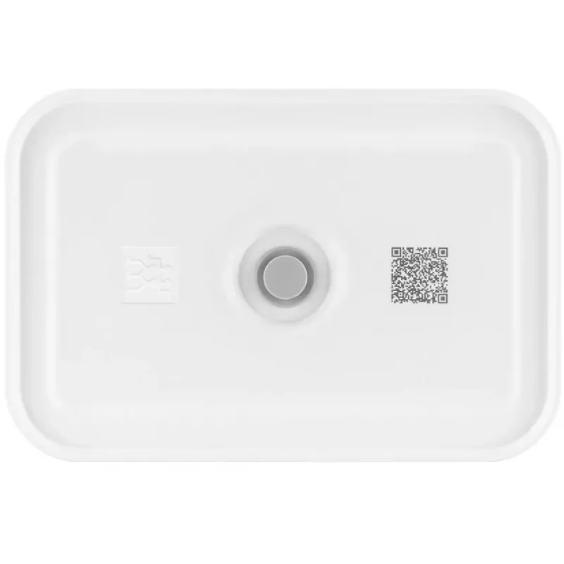 Lunch container ZWILLING FRESH & SAVE 1 L, plastic with silicone seal, grey/white