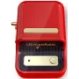Label printer NIIMBOT B21S Red — compact thermal Bluetooth printer, 50 mm print width, 60 mm/s, 1200 mAh battery