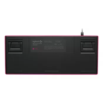 Gaming Keyboard Logitech G 920-013249 USB AZERTY French Pink Tenkeyless