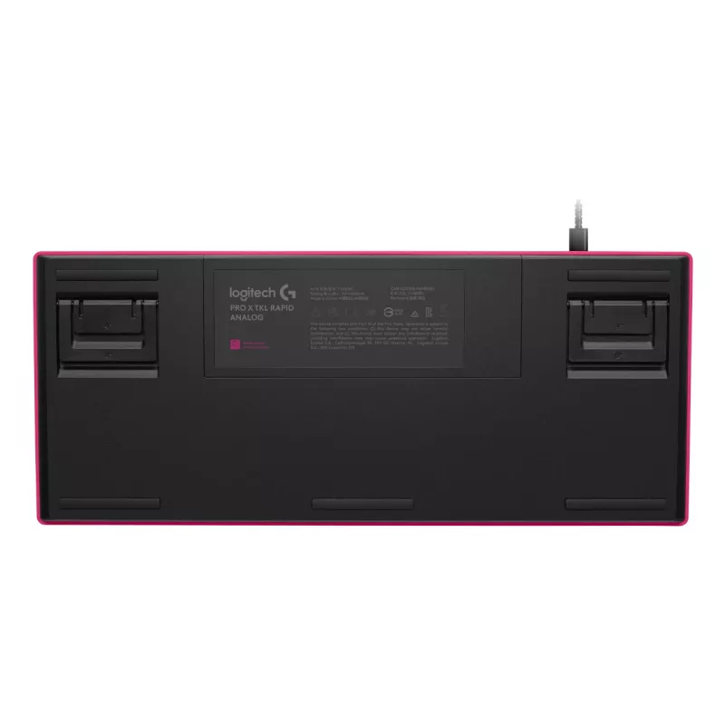 Gaming Keyboard Logitech G 920-013249 USB AZERTY French Pink Tenkeyless