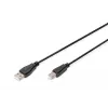 Assmann USB connection cable. type A - B M/M. 1.0m. USB 2.0 suitable. UL. bl (AK-300102-010-S)