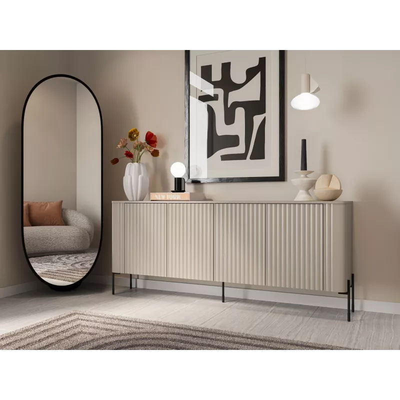 Cama VERA chest of drawers 190x40x80 cashmere matt