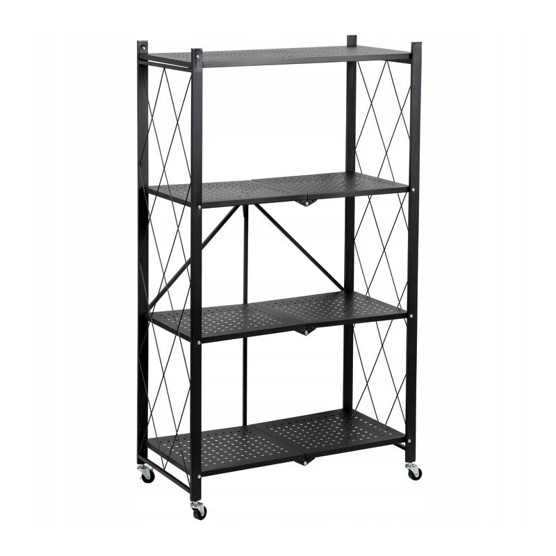 Garden tool storage rack Top e shop Rack FS004 — freestanding galvanized steel, 720×340×1270 mm, 50 kg capacity