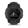 Smartwatch GARMIN Instinct — 45 mm, 3.05 cm (1.2 inch) AMOLED 390×390 Touchscreen, 4 GB, GPS, Silicone Band Black, 53 g