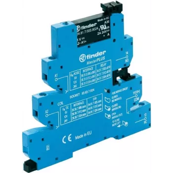 Finder MasterPlus slim coupling relay for DIN-Rail 39.30.3.230.9024 switching voltage 24 V/DC (39.30.3.230.9024)