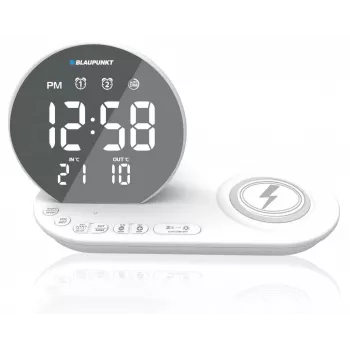 Digital alarm clock Blaupunkt CR85WH CHARGE