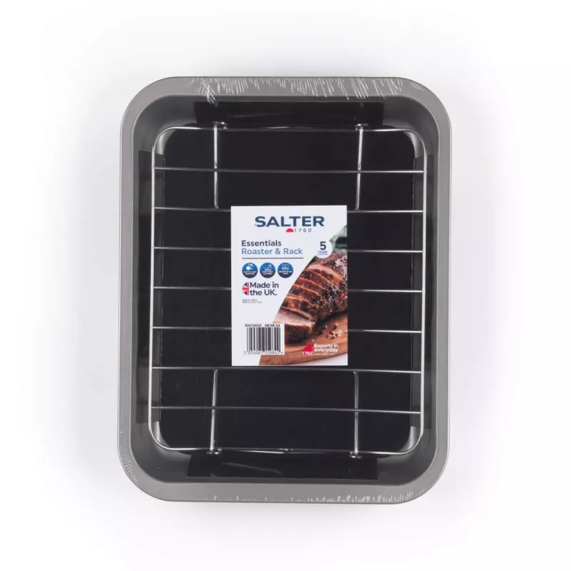 Roasting Tray Salter BW13669 41 cm Non-Stick, Dishwasher Safe