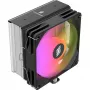 CPU cooler Silentware Bora 120 mm, black/silver, model BORA