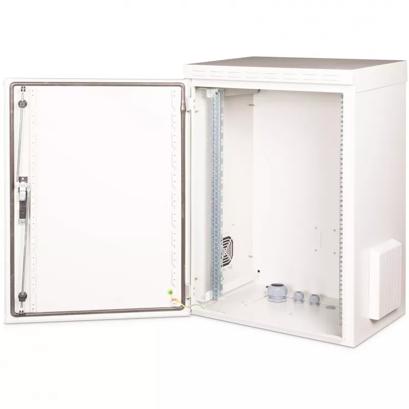 Wall mounted rack Digitus DN-19 16U-I-OD IP55 Grey 600x450 mm