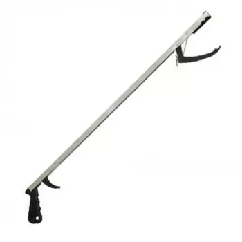 Reach aid grabber REHA FUND Senior 78 cm — lightweight ergonomic plastic grabber with hook and magnet, 170 g