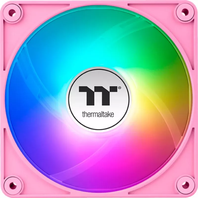 Thermaltake CT120 EX ARGB 120mm Pink 3-Pack Case Fans
