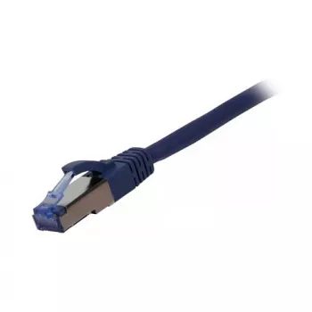 Patch cable RJ45 - CAT6A 500Mhz - 0.5m - blue - S-STP(S/FTP) - component tested(GHMT certified) - AW