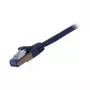 Patch cable RJ45 - CAT6A 500Mhz - 0.5m - blue - S-STP(S/FTP) - component tested(GHMT certified) - AW