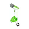 Handheld garment steamer ESPERANZA EHI008 — 1400 W, 0.22 L water tank, 20 g/min continuous steam, 1.6 m cord, green