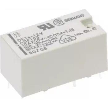 Panasonic PCB Relay 12 V/DC 10 A 1 Normally Open Contact DE1A12 1 pc(s) (DE1A12)