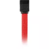 SATA Cable Sharkoon SATA 3 0.45m 7-pin Black Red
