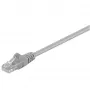 Wentronic Goobay CAT 5e Patch Cable, U/UTP, Grey, 0.25 m - CCA Copper Mix (68611)