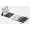 Keyboard case for Onyx Boox Note Max and Tab X C — brown protective folio with integrated keyboard