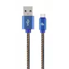 USB 2.0 cable GEMBIRD USB A to USB C 2 m, 0.48 Gbit/s, 2.1 A, blue
