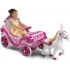 Huffy Electric Disney Princess carriage with horse 6 V pink