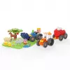 Building blocks Marioinex Farmer Tractor Meadow – 110 pieces, for ages 6+, multicolour set