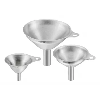 Funnel set GEFU VERSARE G-15511 stainless steel, dishwasher-safe