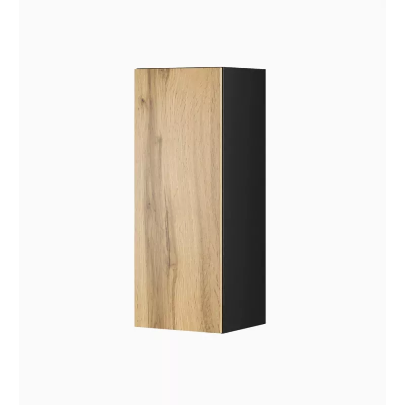 Cama living room cabinet set VIGO 13 black/wotan oak
