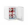 Mini fridge with LED makeup mirror Elle ESDAFX04WHEU 4 L white