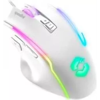 Wired Gaming Mouse Speedlink DECUS USB White — ergonomic design, model SL-680024-WT