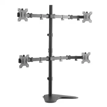 Monitor mount LogiLink BP0046 81.3 cm (32 inch) Desk Stainless steel