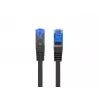 Networking Cable Lanberg PCF6A-10CC-0025-BK RJ45 Cat6a 0.25m Black