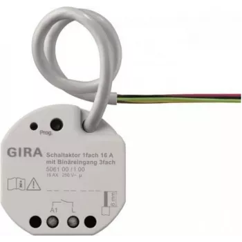 Gira switching actuator 1-way 16A UP KNX Secure 506100 (506100)