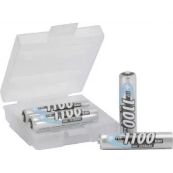 Ansmann Micro AAA rechargeable NiMH 4-pack + box 1100 mAh 1.2 V 1 set 1311-0002 - Micro (AAA) - 1,10