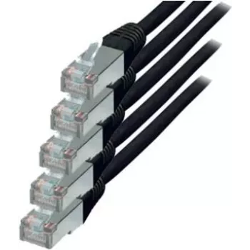 Networking Cable S/CONN Cat.6 S/FTP 0.25 m Black