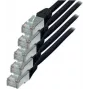 Networking Cable S/CONN Cat.6 S/FTP 0.25 m Black
