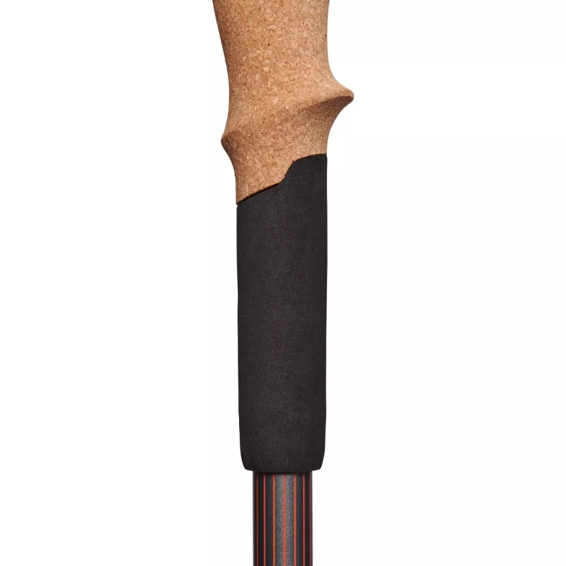 Trekking Poles Pursuit Shock S/M, Fitness Device Grey/Red, 1 Pair, 110-125 cm