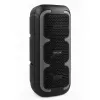 Portable stereo speaker SQUEAK SQ1009 — Bluetooth 5.3, 45W RMS, 10h battery, FM, USB, AUX, LED, 1800 mAh, Black