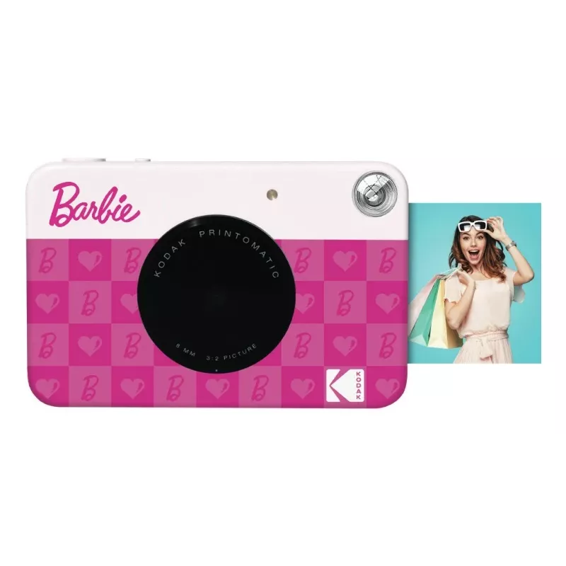 Kodak Printomatic Instant Camera White Yellow 50.8 x 76.2 mm