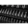 Socket wrenches 1/4, 1/2, set of 110 pcs, CrV