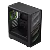 Gamemax Case | AERIS 330 MB | Black | Mini Tower | Power supply included No