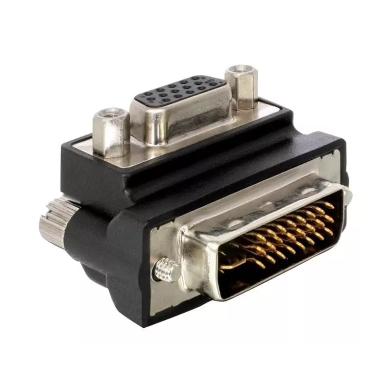 VGA Adapter DeLOCK DVI-I 15-pin FM VGA Black