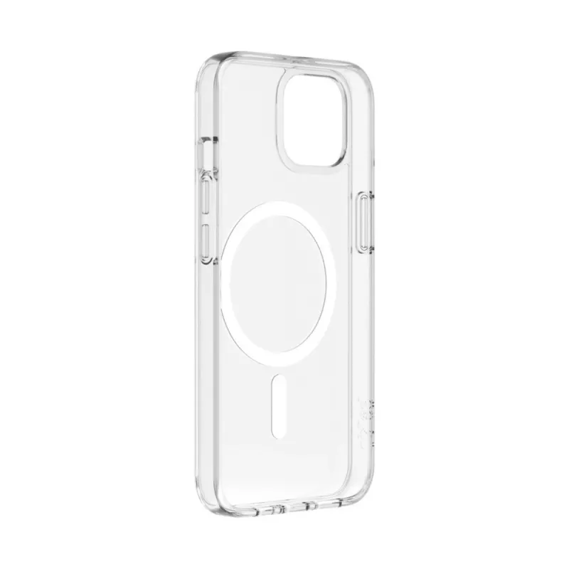 Case SheerForce MagSafe Anty-mikrobiologic for iPhone 13, transparent