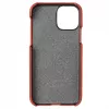 Protective phone cover Krusell Birka for Apple iPhone 11 Pro Max — rust color